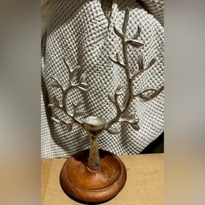 Silver Tree Branch Jewelry Holder